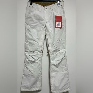 THE NORTH FACE FARROWS PANT WOMEN'S Snowboard Ski Medium Vintage White Freeride